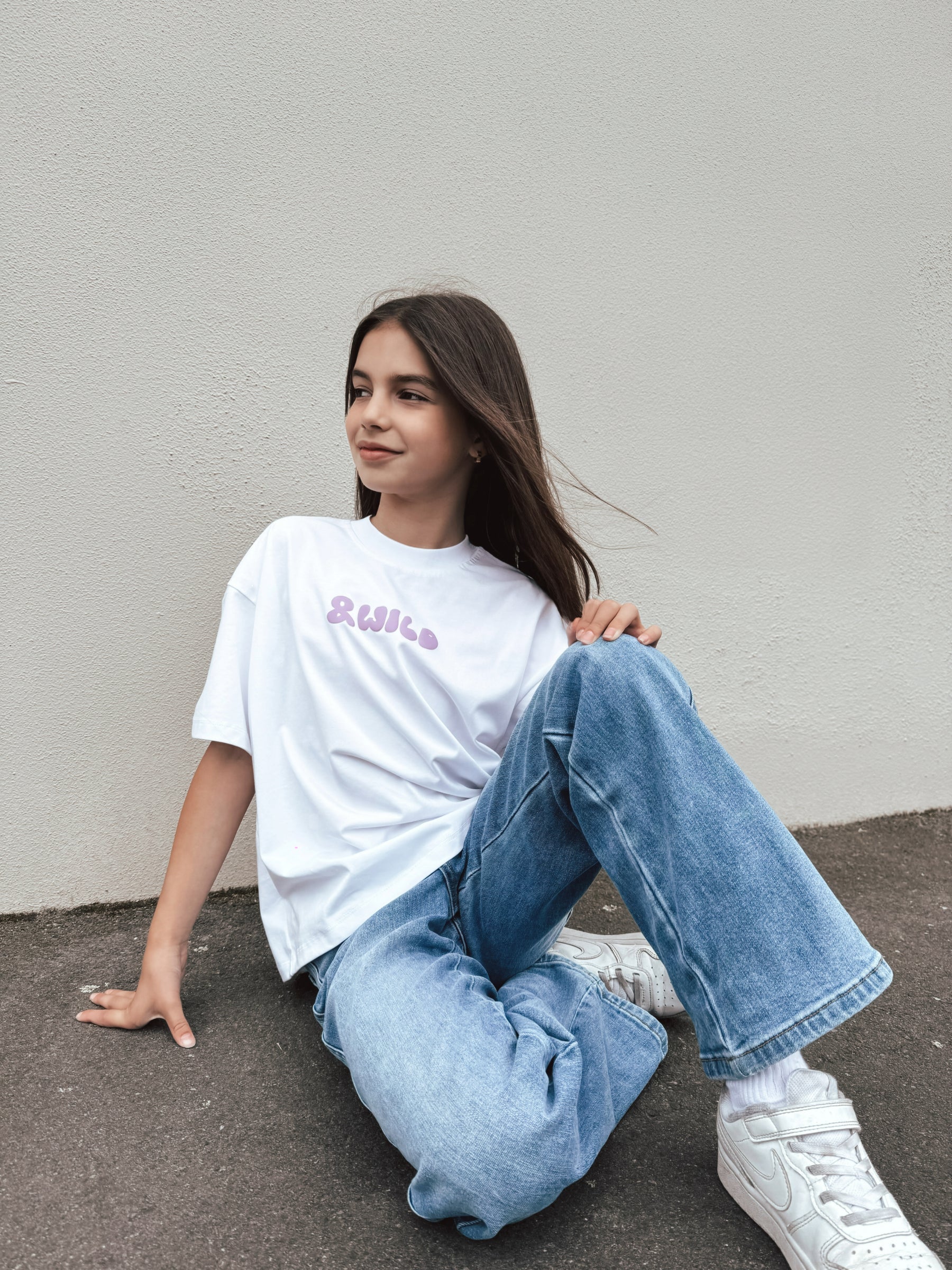 Solara Boxy Fit Tee - Fresh White